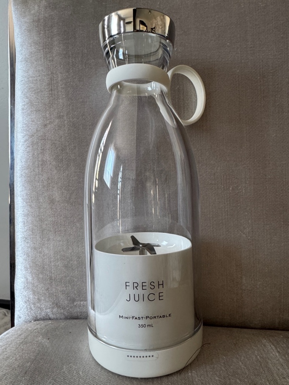 Mini Portable Bottle Blender - White